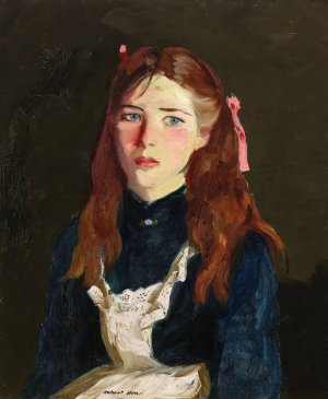 Irish Lass by Robert Henri Oil Painting