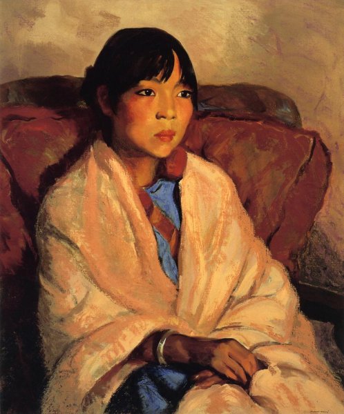Main Product Photo of Julianita Painting by Robert Henri