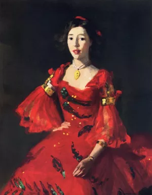La Madrelenita by Robert Henri - Oil Painting Reproduction