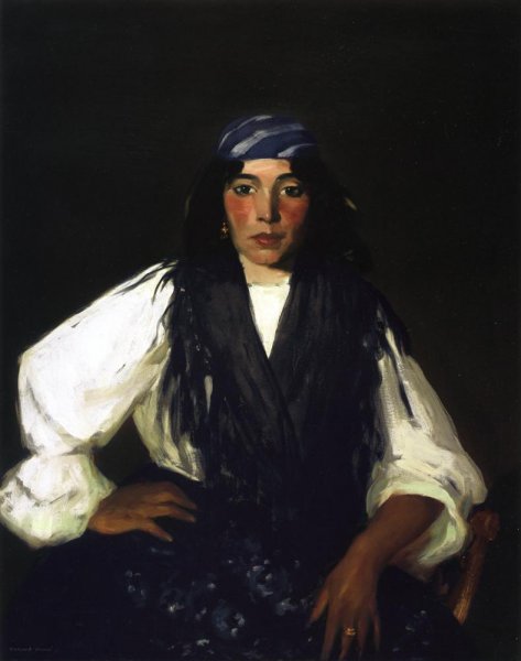 Main Product Photo of La Mora Painting by Robert Henri