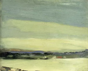 Leunkin Bay, June painting by Robert Henri