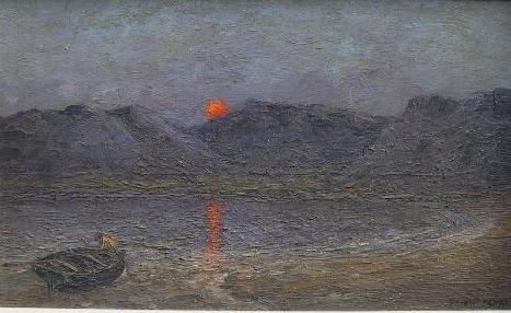 Lough Fadda, Connemara by Robert Henri - Hand-Painted Oil Painting Reproduction