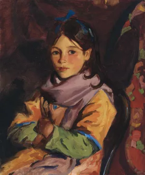 Mary Agnes by Robert Henri Oil Painting