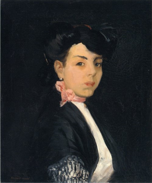 Modestilla de Madrid by Robert Henri - Hand-Painted Oil Painting Reproduction