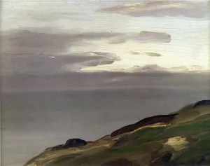Monhegan Island, Maine by Robert Henri - Oil Painting Reproduction