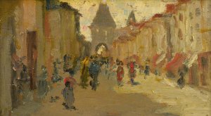 Moret Street by Robert Henri Oil Painting
