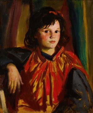 Pegeen by Robert Henri Oil Painting