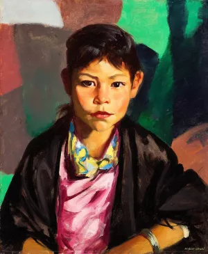 Pepita Oil painting by Robert Henri