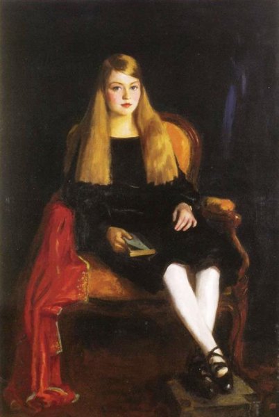 Main Product Photo of Portrait of Anne M. Tucker Painting by Robert Henri