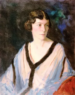 Portrait of Mrs Edward H Bennett Oil painting by Robert Henri