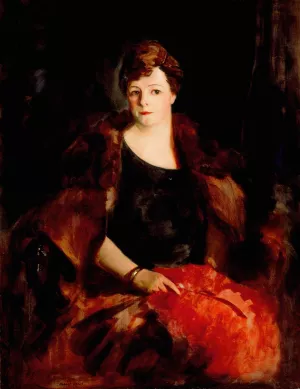 Portrait of Mrs. William Preston Harrison Oil painting by Robert Henri