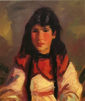 Portrait of Tillie by Robert Henri Oil Painting