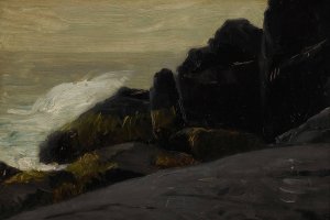 Sea Cliffs by Robert Henri Oil Painting