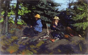 Sketchers in the Woods