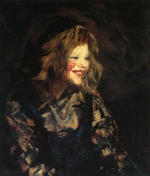 Spanish Urchin also known as Laugh Cheeks Oil painting by Robert Henri