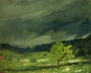 Summer Storm by Robert Henri - Oil Painting Reproduction