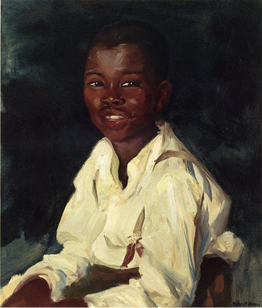 Main Product Photo of Sylvester-Smiling Painting by Robert Henri
