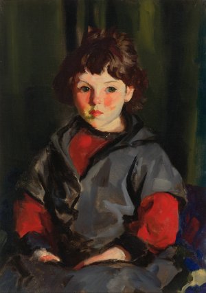 Untitled (Alanna) by Robert Henri Oil Painting