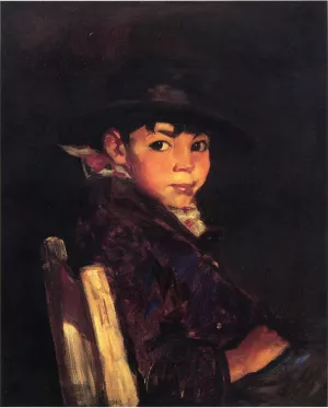 Young Sport by Robert Henri - Oil Painting Reproduction