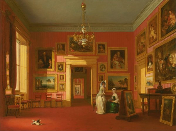 Main Product Photo of Lord Northwick's Picture Gallery at Thirlestaine House Painting by Robert Huskisson