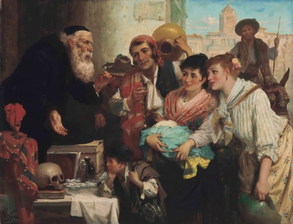 Main Product Photo of The Apothecary Painting by Robert Kemm