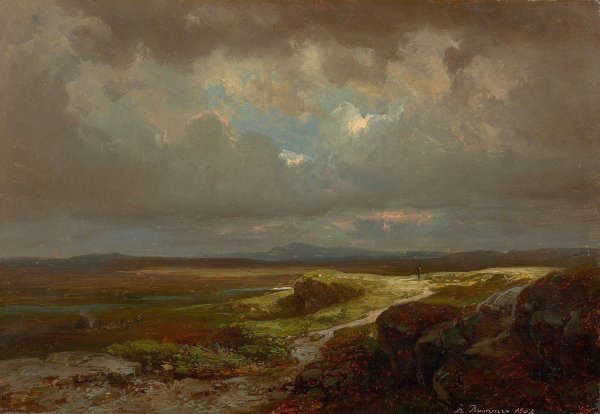 Main Product Photo of Wide landscape  Painting by Robert Kummer