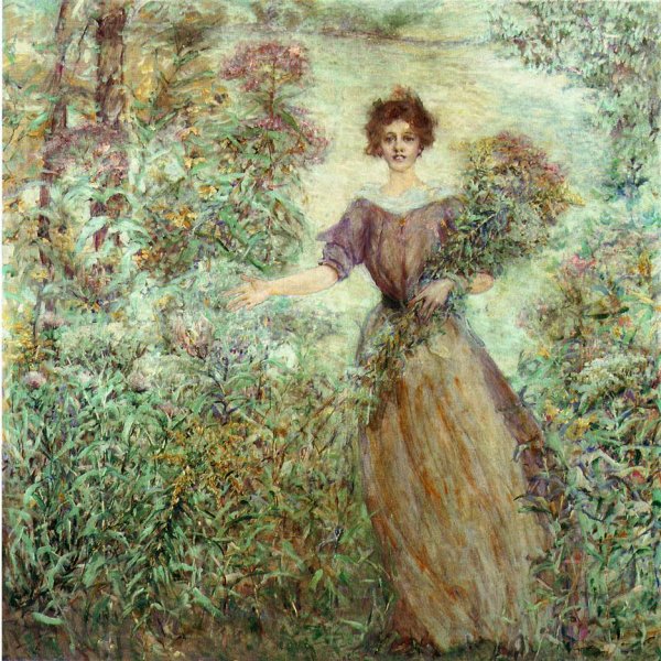 Main Product Photo of Spring Bouquet Painting by Robert Lewis Reid