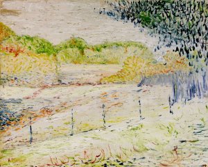 Untitled by Robert Mortier Oil Painting