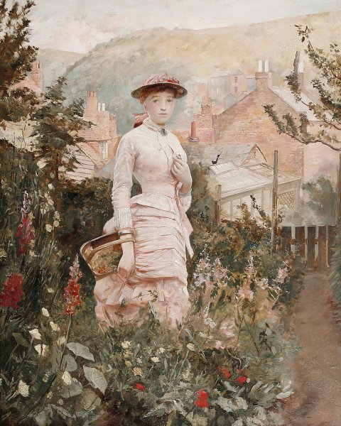 Ada Louise Stammers by Robert Ponsonby Staples - Hand-Painted Oil Painting Reproduction