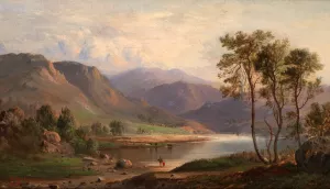 Loch Long by Robert S. Duncanson Oil Painting