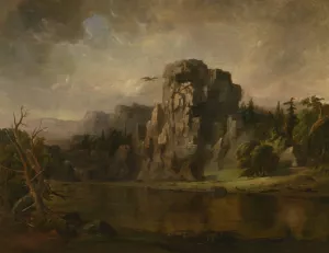 Robbing the Eagle's Nest by Robert S. Duncanson Oil Painting