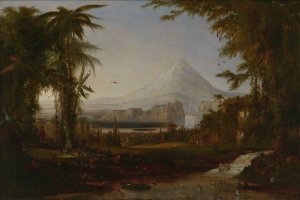 The Garden of Eden by Robert S. Duncanson Oil Painting