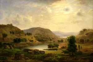 Valley Pasture by Robert S. Duncanson Oil Painting