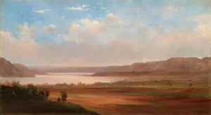 View of Lake Pepin, Minnesota by Robert S. Duncanson Oil Painting
