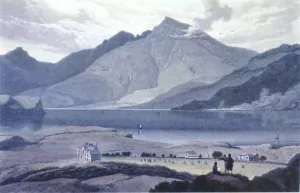 Ben More painting by Robert Salmon