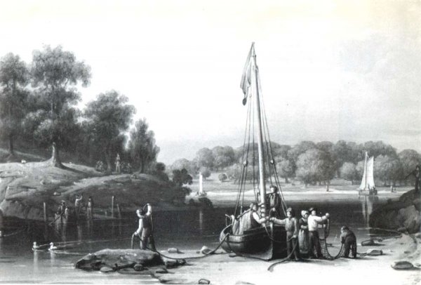 Main Product Photo of Loch Lomond Painting by Robert Salmon