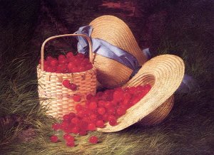 Harvest of Cherries by Robert Spear Dunning Oil Painting