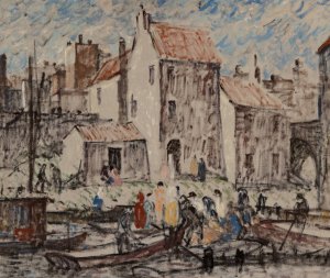 Boating Party by Robert Spencer Oil Painting