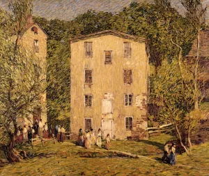 Five O'Clock, June Oil painting by Robert Spencer