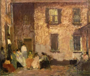 Hour of Dusk by Robert Spencer Oil Painting