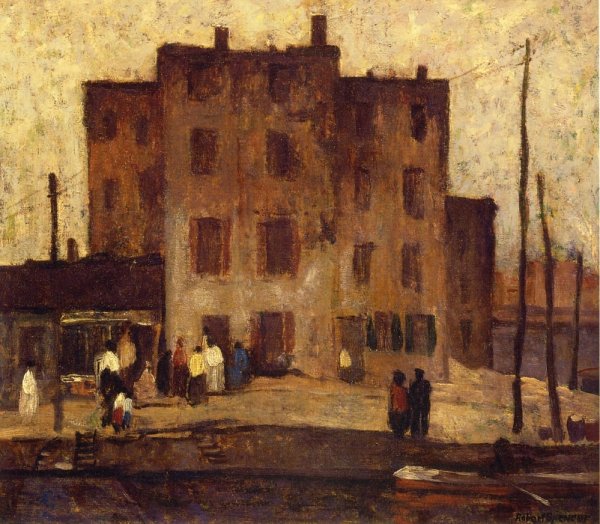 Main Product Photo of Jack's Castle Painting by Robert Spencer
