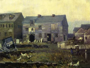 The Marble Shop painting by Robert Spencer