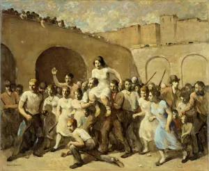 The Seed of Revolution by Robert Spencer Oil Painting
