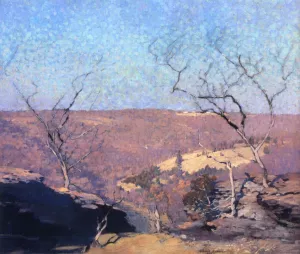 Tohicken Valley, Point Pleasant, Pennsylvania painting by Robert Spencer