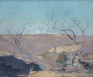 Tohickon Valley, Point Pleasant, Pennsylvania by Robert Spencer Oil Painting