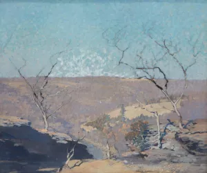 Tohickon Valley, Point Pleasant, Pennsylvania by Robert Spencer Oil Painting