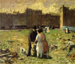 Vacant Lot by Robert Spencer Oil Painting