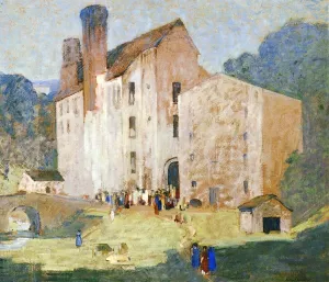 Valley Mills by Robert Spencer - Oil Painting Reproduction
