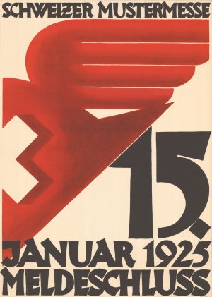 Schweizer Mustermesse, 15. Januar 1925 Meldeschluss by Robert Stocklin Oil Painting