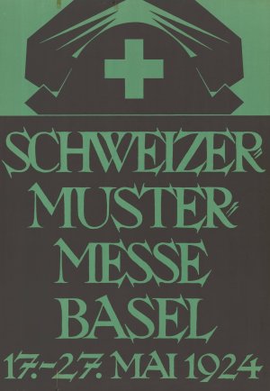 Schweizer Mustermesse Basel, 17.-27. Mai 1924 by Robert Stocklin Oil Painting